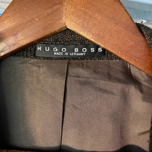 Hugo Boss Brown 44R Wool Sport Coat